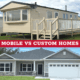 Custom Built Homes vs Mobile Homes - Red Door Homes Florida